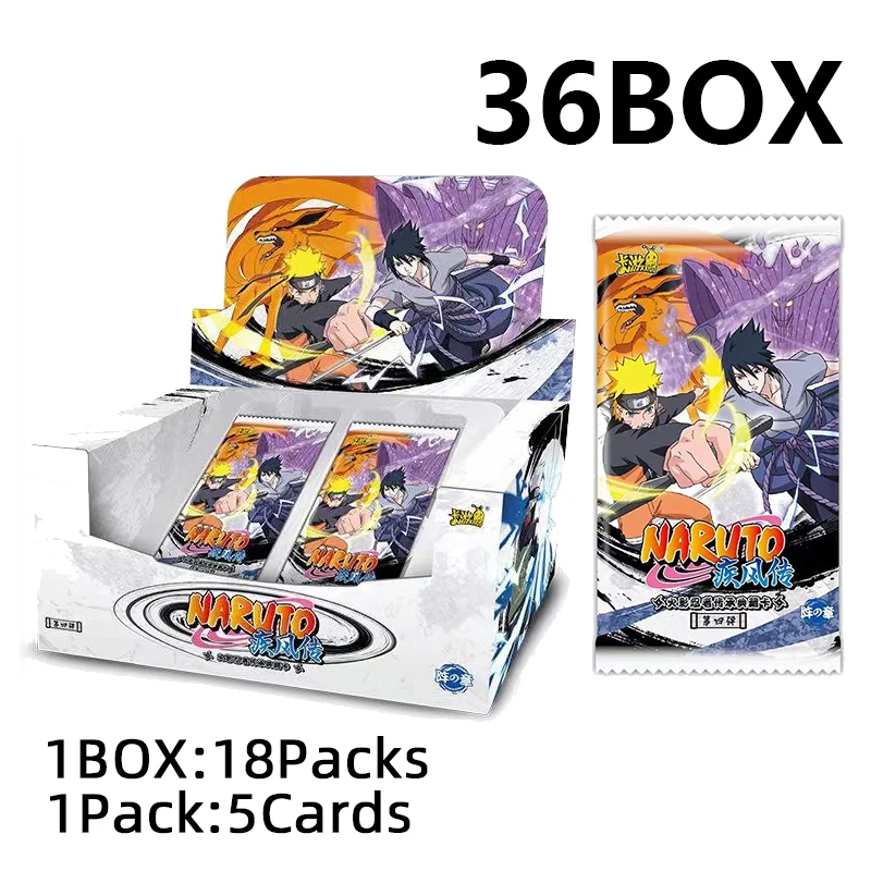 KAYOU Naruto Tier4 Wave4 20th Anniversary Booster Display Box