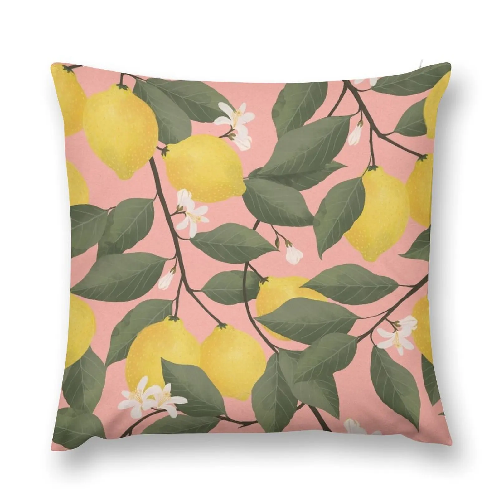 

lemon tree Throw Pillow Cushions For Sofa anime girl pillow