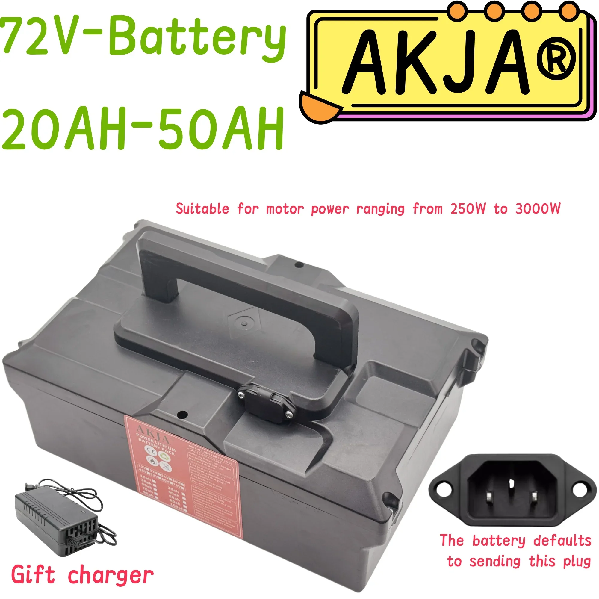 

Air fast transportation，72V40AH，Send within 24 hours，Full capacity，New 18650 lithium battery，Suitable for motors under 3000W