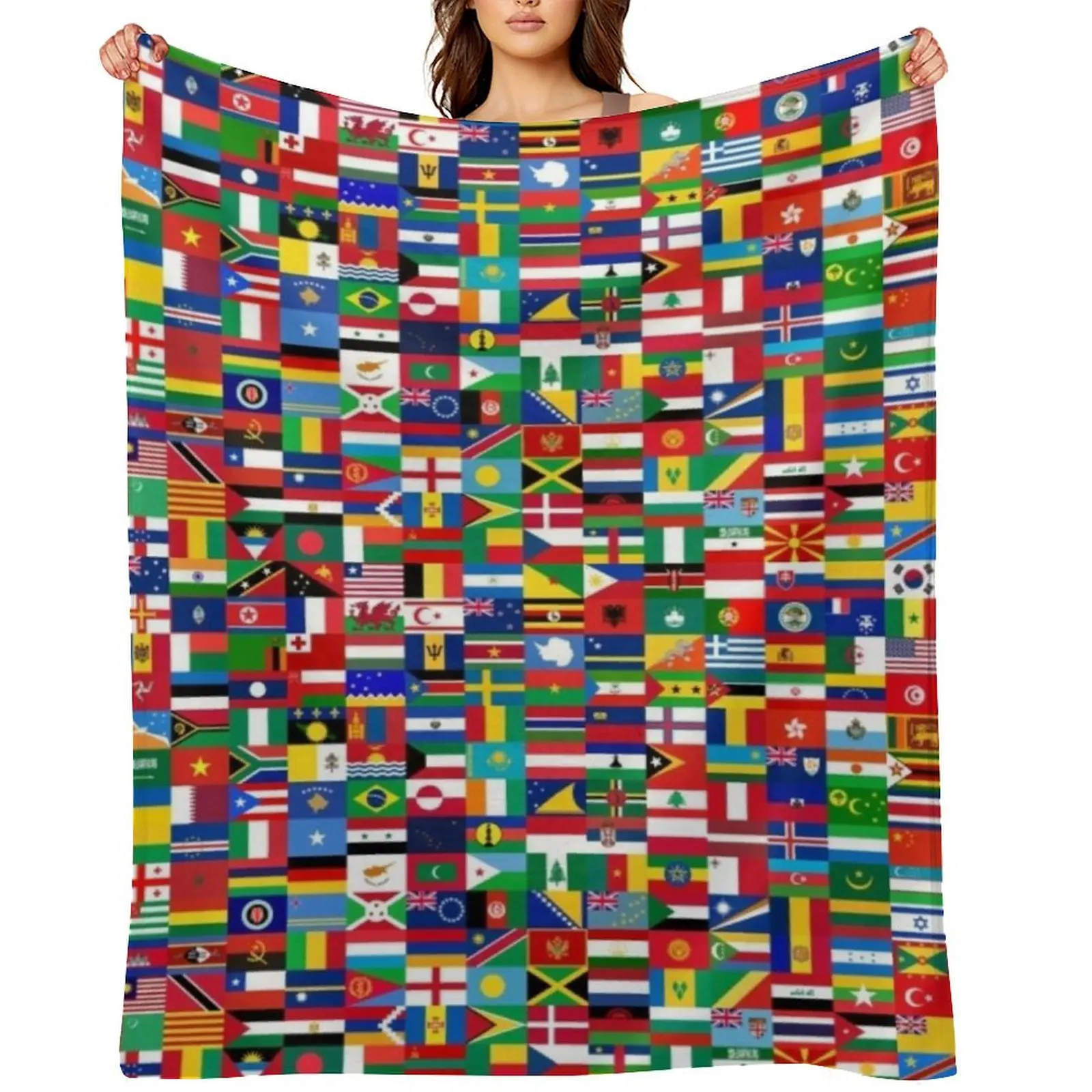 

The world Throw Blanket Multi-Purpose Comforter Camping warm for winter Blankets