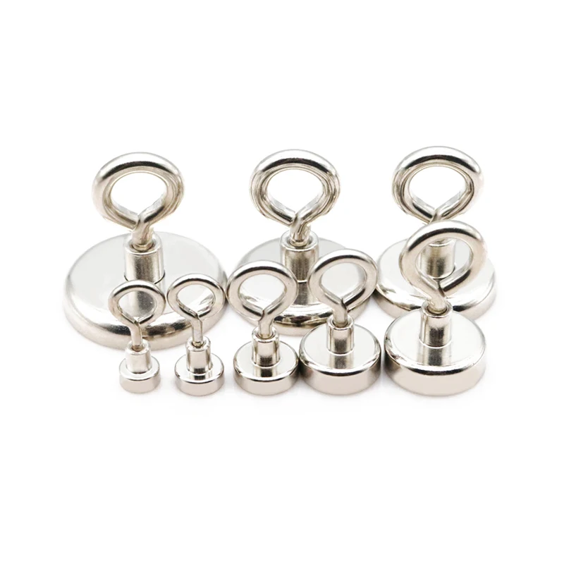 

1 Pcs Super Strong Neodymium Magnets Magnetic Hooks N35 NdFeB Magnet Fishing Salvage Magnet Rare Earth Magnet Searcher