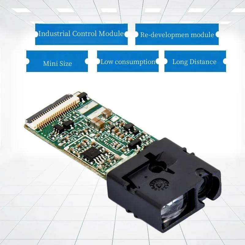 40m Laser Distance Sensor Module, 0.03-40m Range ±1mm Accuracy, RS485/UART, IP54, for Obstacle Avoidance/Industrial Automation