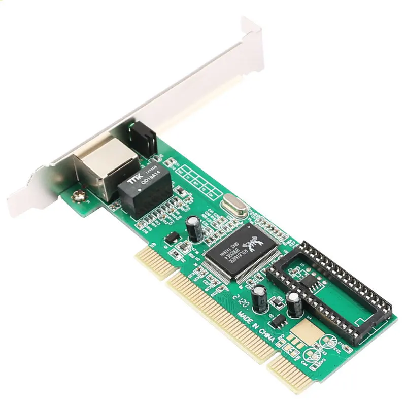 Placa base Gigabit Ethernet, tarjeta de red PCI para PC de escritorio, RTL8169, 10/100/1000Mbps