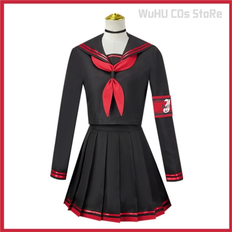 Game Blue Archive The Animation Nakamasa Ichika Cosplay Costume Wig Japanese JK Uniform Skirt Woman Sexy Kawaii Halloween Suit