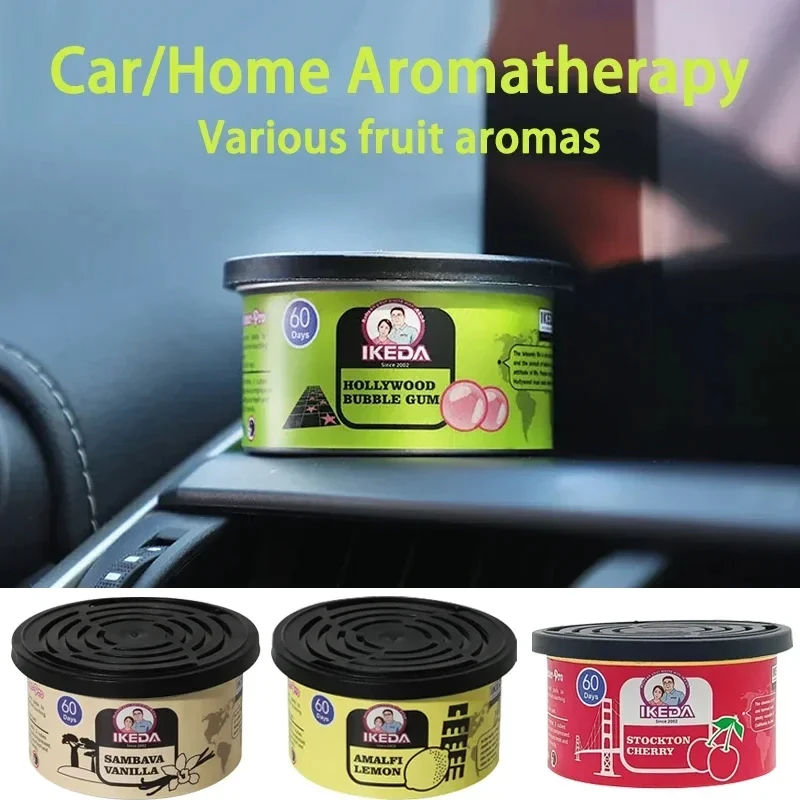 Car Air Freshener Bubble Gum Scent กระป๋องอินทรีย์กําจัดกลิ่น Essential ยาวนาน,กลิ่นหอมที่แข็งแกร่งสําหรับ Home Closet