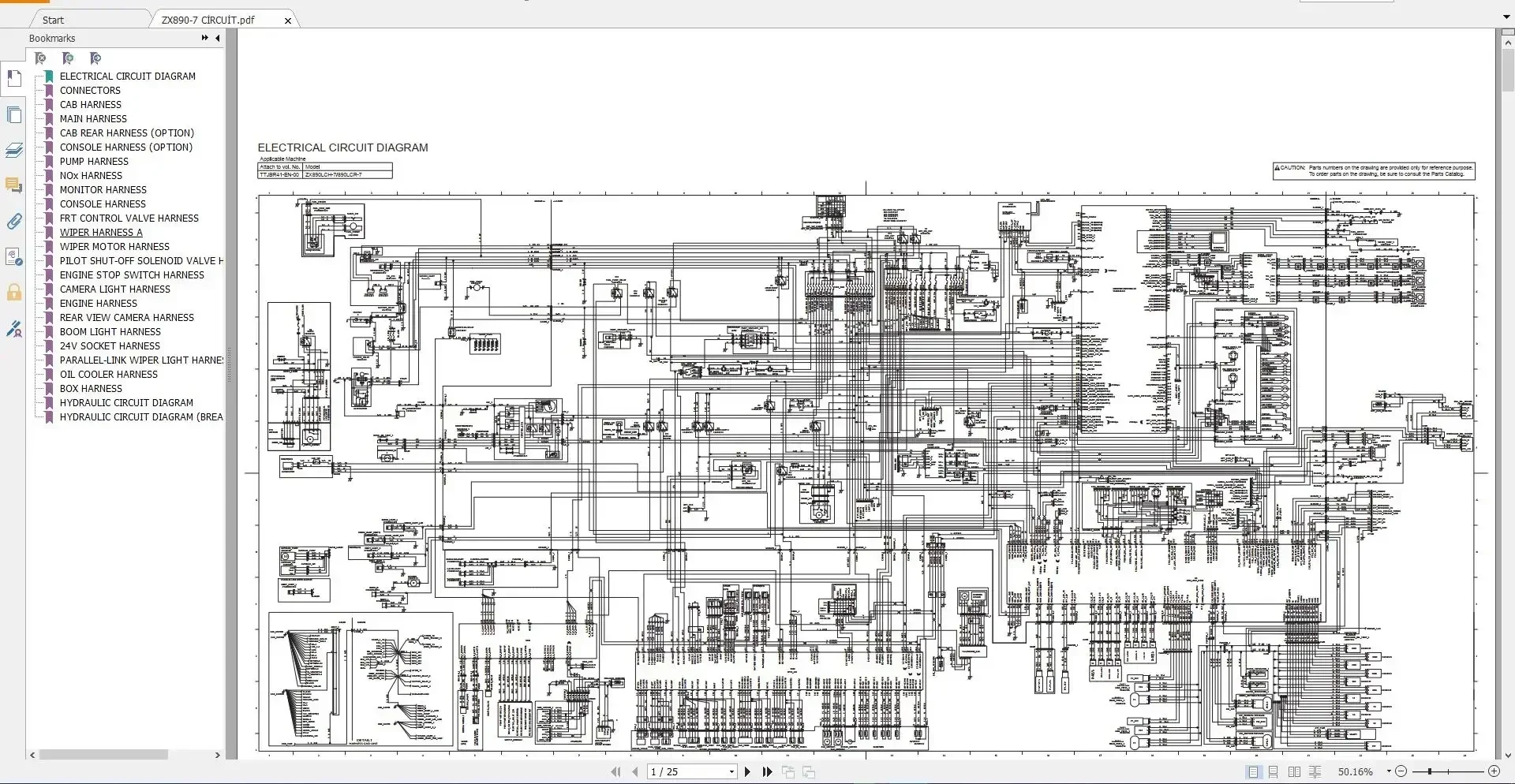 TruckEPC Hitachi Excavator 26.5 GB DVD PDF Updated  [7.2020] Workshop and Technical Manual & Wiring Diagram