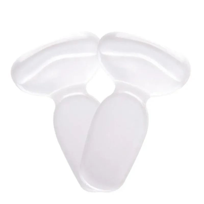 1 Pair T-type Women Men Silicone Soft Insert Heel Liner Grips High Heel Comfort Anti-wear Foot Pads Feet Care Accessories