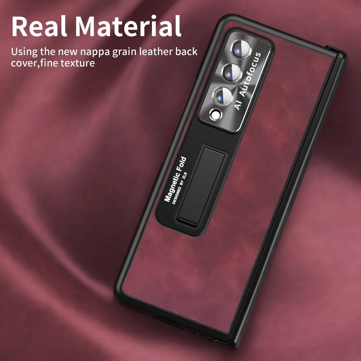 

Full Body Leather Cover Case for Samsung Galaxy Z Fold4 Fold5 5G Fold 5 4 Fold3 Fold 3 2 Fold2 Zfold4 Tempered Glass Film Cases