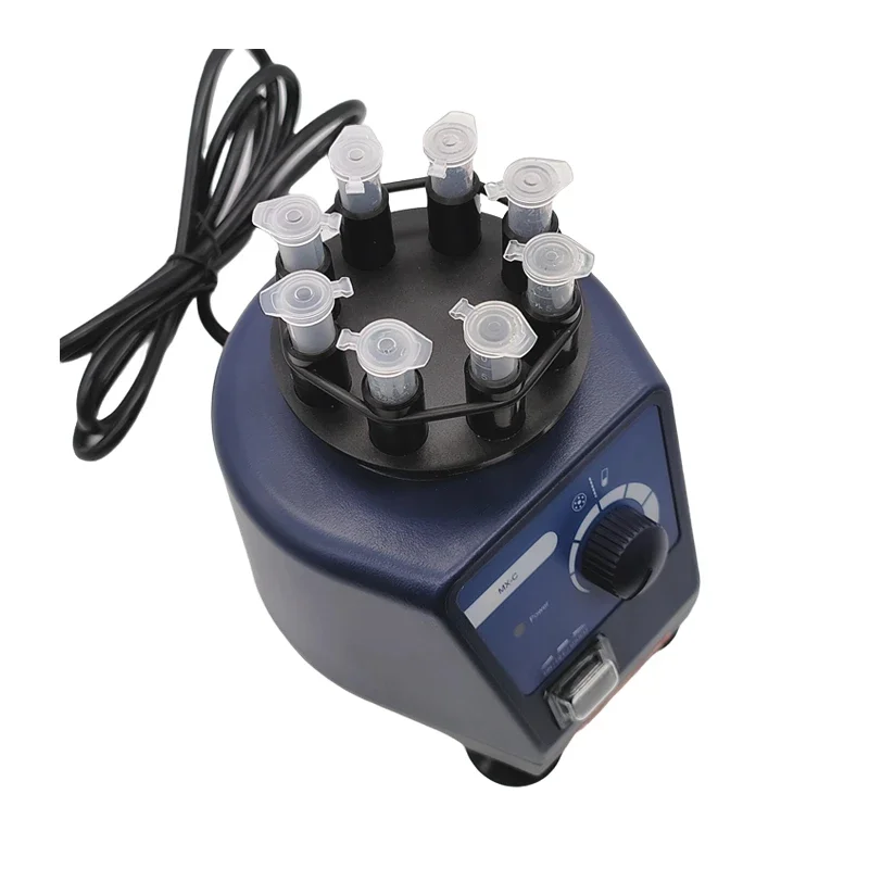MX-C 0-2500rpm Portable Lab Instrument Adjustable Speed Mini PCR Yeast Bacteria Algae Vortex Mixer DNA Cell Disruptor