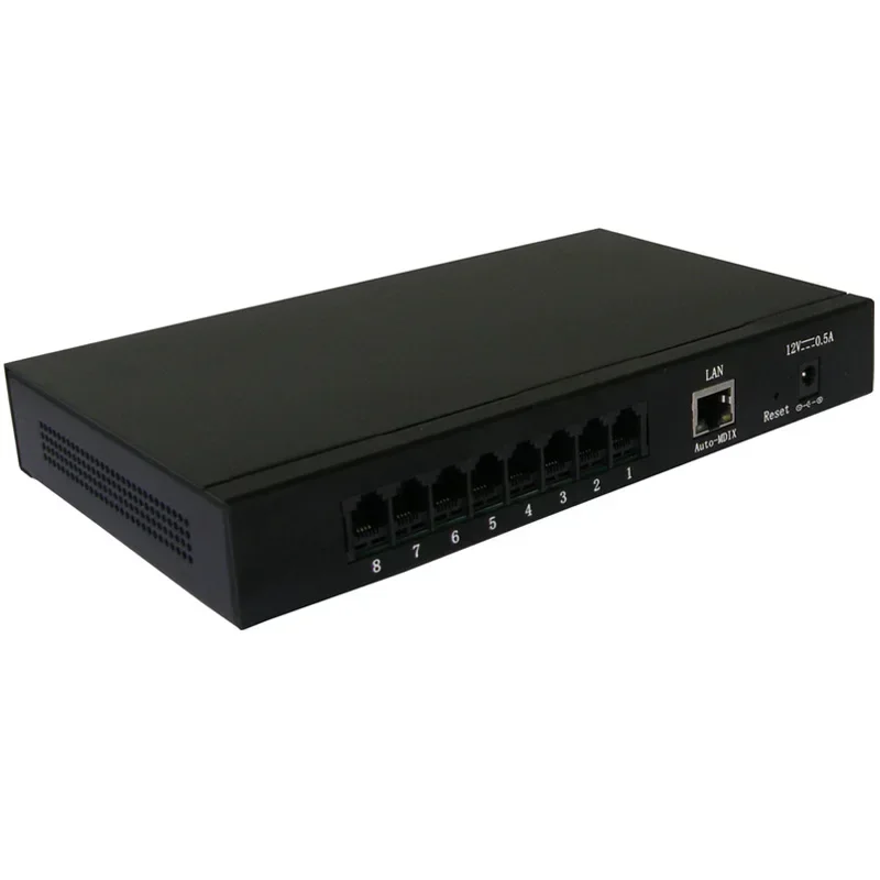 2025 8CH Standalone Network Telephone Recorder/Voice Logger/ Call Tracker based on Linux with SDK