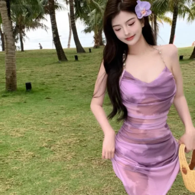 

Купальник Water Tone для женщин, юбочный фасон, стройнящий и скрывающий живот, для отдыха в горячих источниках, высококачественный.