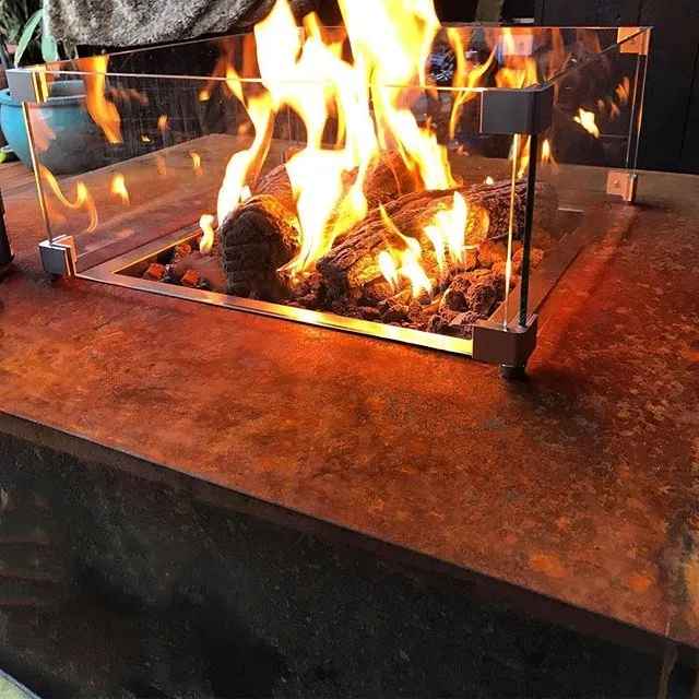 Heavy Duty Outdoor Decoration Patio Propane Fire Pit Custom Outdoor Firepit