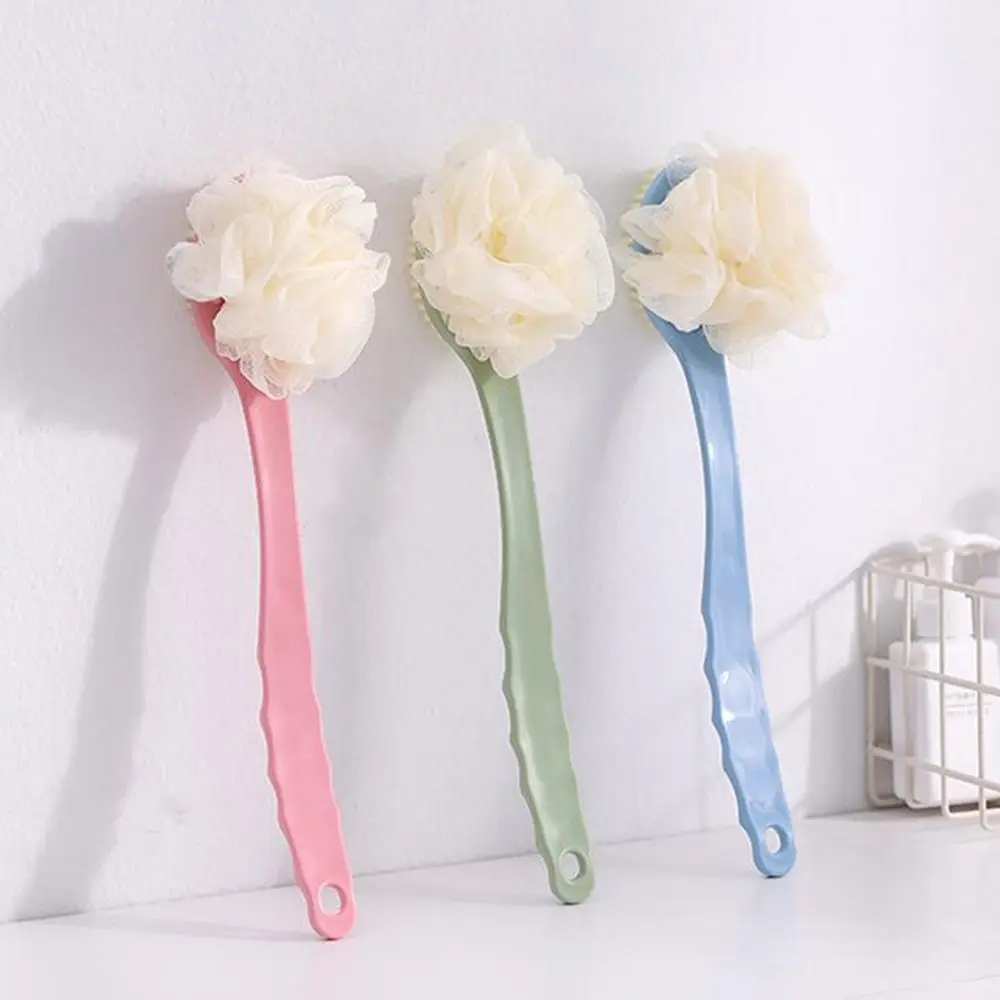 Long Handle Shower Body Brush Back Scrubber Anti Slip with Hanging Hole for Body Cleaning Tools