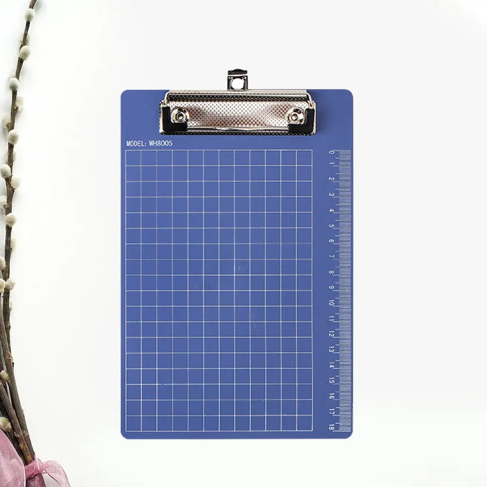 

3Pcs A5 Plastic Clipboard Smooth Edges Lightweight Writing Board Clip for Office School Use Hanging File Holder Paper Organizer