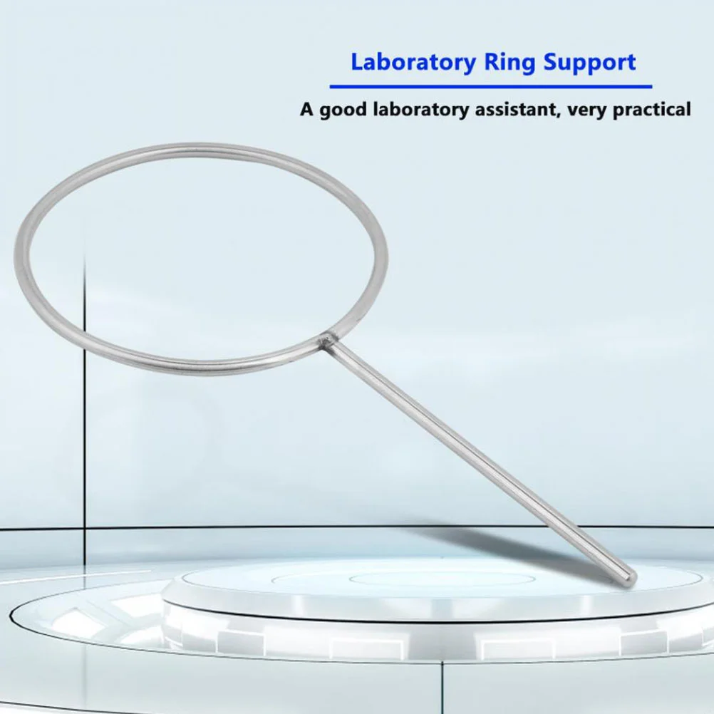 3 Pcs Stainless Steel Support Ring Flask Rings Closed Extension Laboratory Retort Labs for