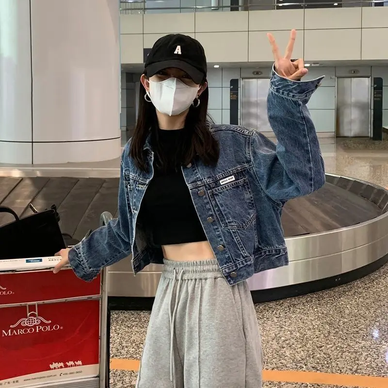 Early Autumn 2026 High Waist Short Sleeveless T-shirt Women's Slim Fit Inner Wear Long Sleeve Base Shirt Korean Style round Neck