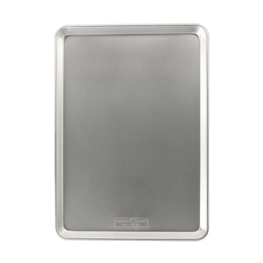 Naturals 21" x 15" Aluminum Extra Large Rectangular Cookie and Baking Sheet Pan