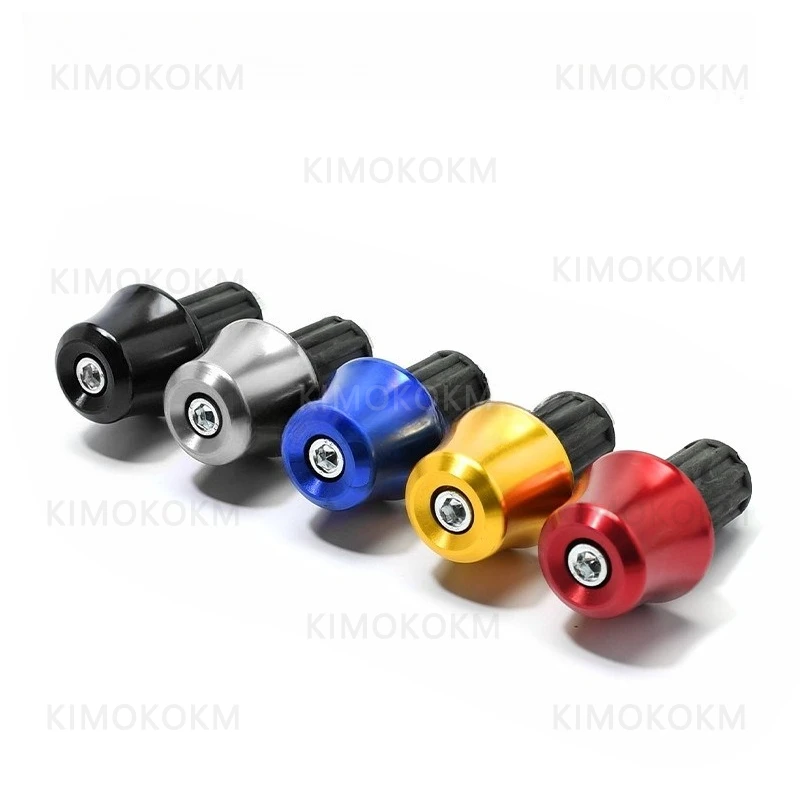 Motorcycle Universal Modification Handlebar End Plugs  Anti-Fall Hand Grip Caps  Aluminum Alloy Balance Weights