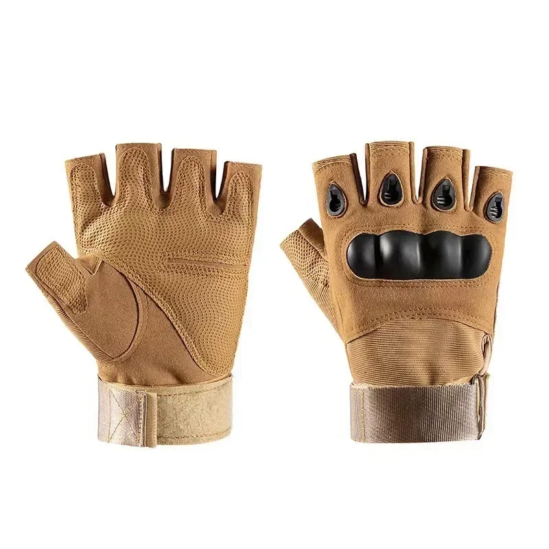 Tactical Half Finger Gloves Sports Cycling Outdoor Men\'s and Women\'s Gloves Military Fans Fitness Anti slip Gloves Sports Gloves