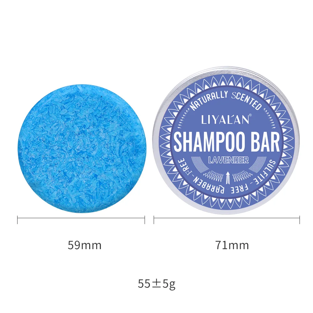 Barra de champú de 7 aromas, jabón sólido orgánico, jabón de champú de limpieza profunda para cabello fino y graso, jabón de champú Natural hecho a mano