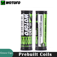 Original Wotofo Prebuilt Coil Dual Core Fused Clapton Wire 2x26+40/2x30+38/5x30+40/3x30+38