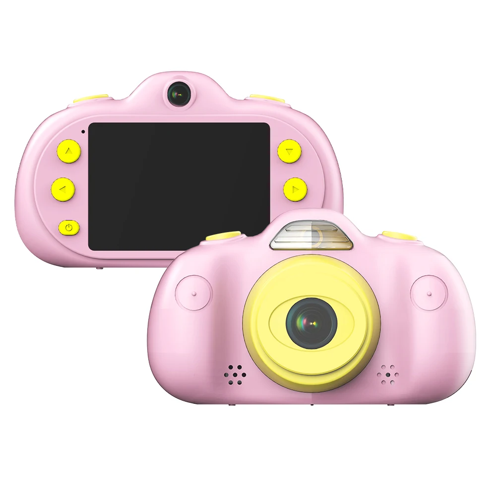 Kids Camera Digital Dual Camera HD 2inch 1080P Video Camera Toys Mini Cam Color Display Children Birthday Gift Kid Toys For Kids