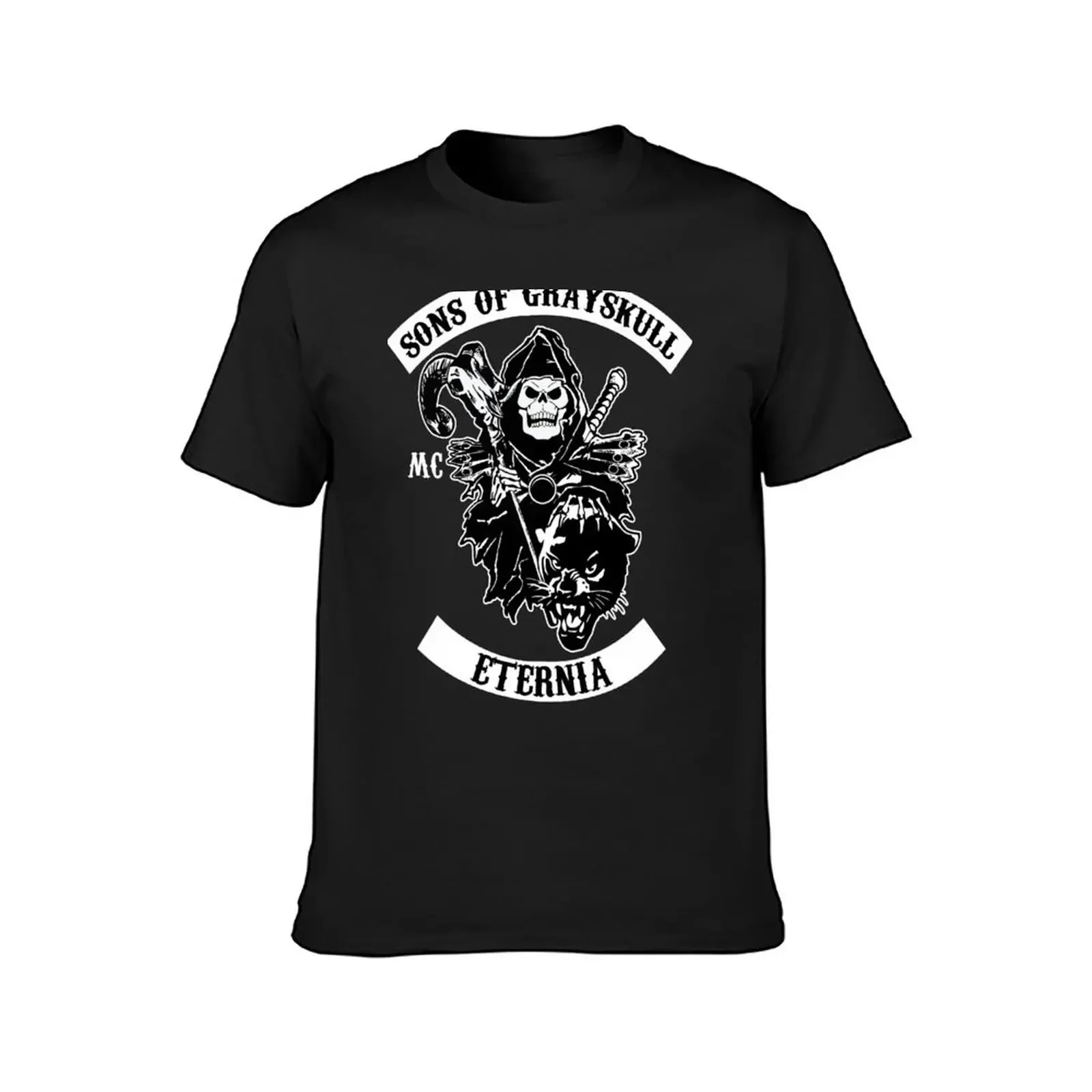 SONS OF GRAYSKULL!! (BLACK) T-Shirt blacks oversized t shirt t shirt men 100℅ cotton