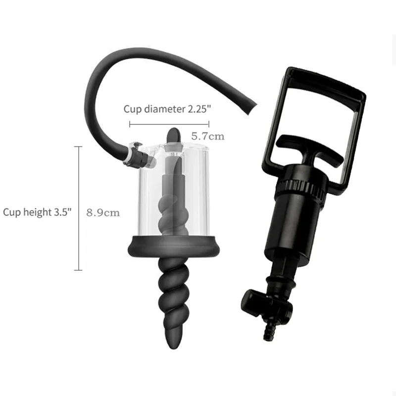アナルプラグ付き真空ポンプ,お尻,ゲイ,前立腺の大人のおもちゃ,大人のディルド,男性