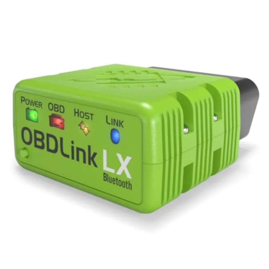 LX Bluetooth 3.0 OBD2 Adapter for Motoscan Torque Hybrid Assistant Android Only OBD II Diagnostic Scanner with RealTime Vehicle