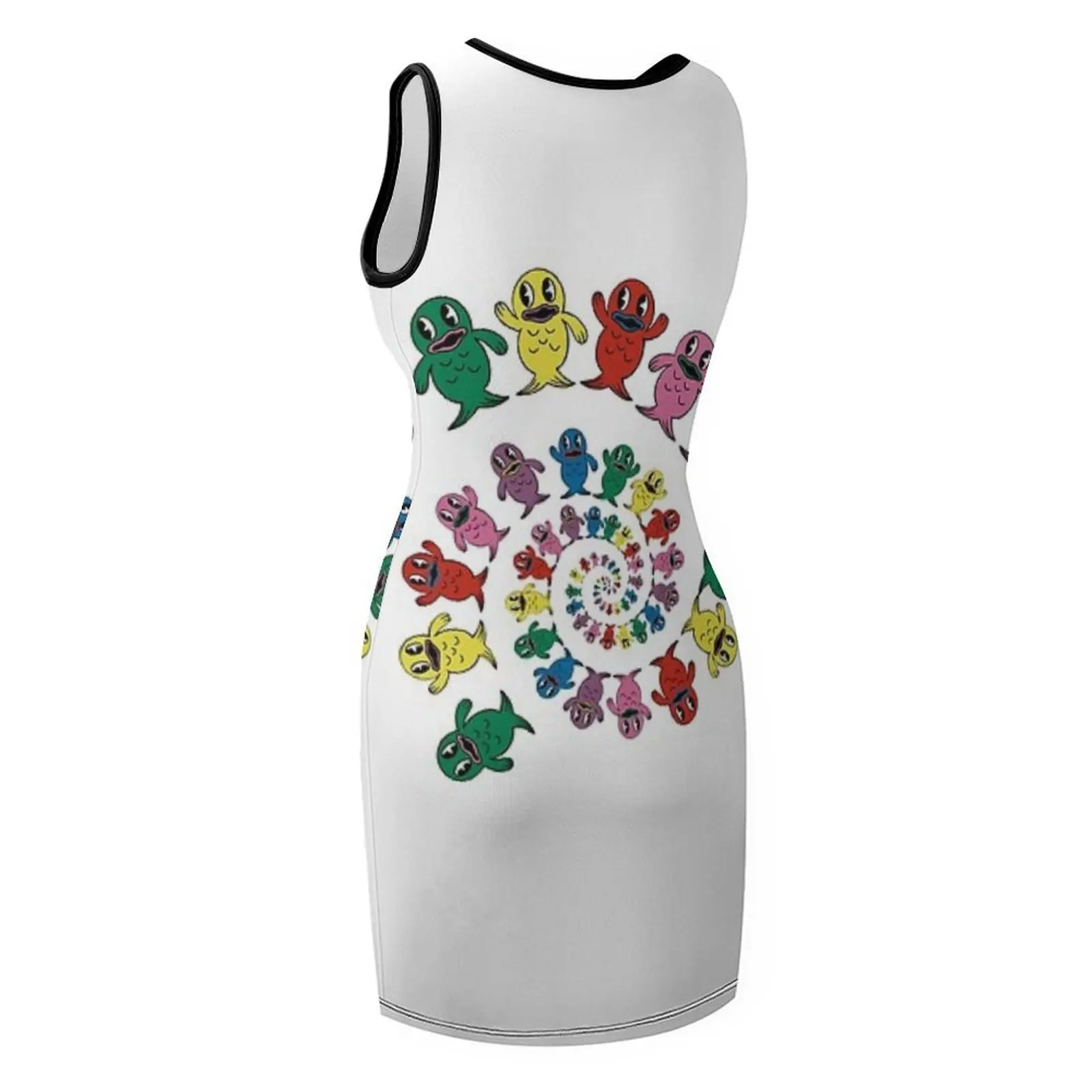 فساتين King Gizzard and the Lizard Wizard Denver Mission Ballroom 2019 بدون أكمام للنساء 2025 #5