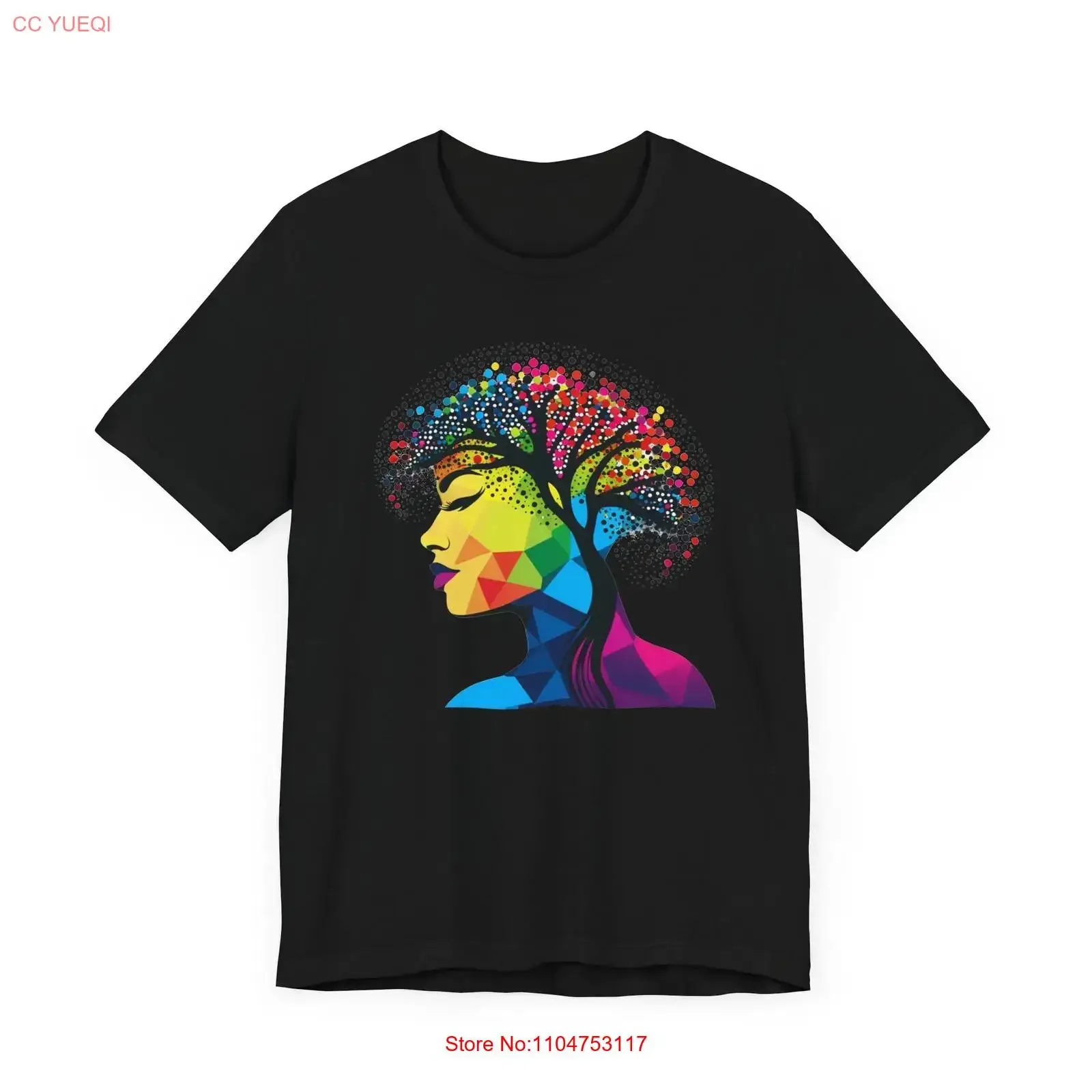 Dot day tree head teacher art student inspire creativity unisex t shirt vintage Washed Unisex homme graphic