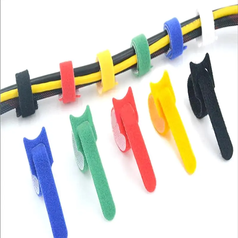 ~A61Z Cable Management Kit 204 PCS, 4 Wire Organizer Sleeves 7 Cable Holders Cord Clips 5 Rolls Organizers Straps For Home