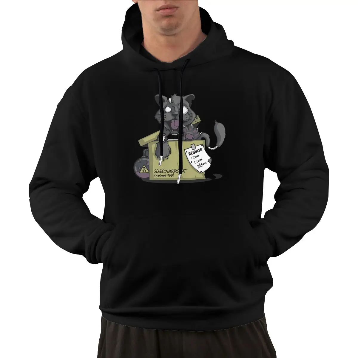 2024 Hot Selling Schrodinger's Cat Classic Men's Hoodie Applicable to Spring and winter festivals Men hoodie