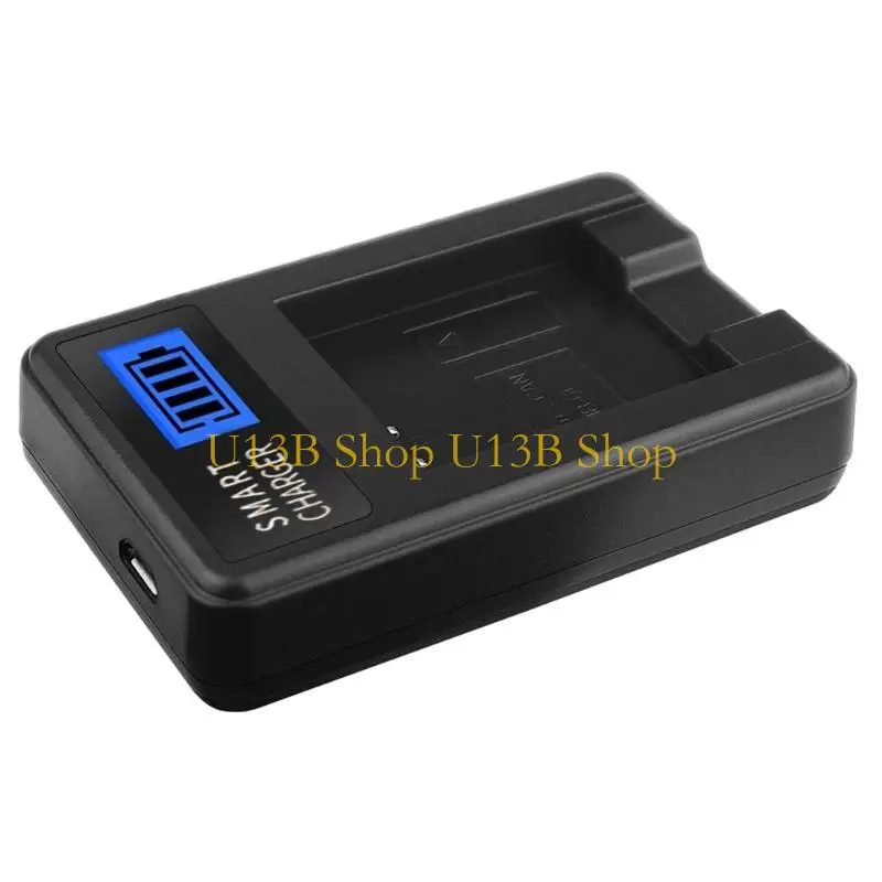 شاحن U13B سفر USB FRANDER FORMON FOR NB6L ، SX710/SX700/SX600 بطاريات كاميرا فعالة في كفاءة الطاقة.