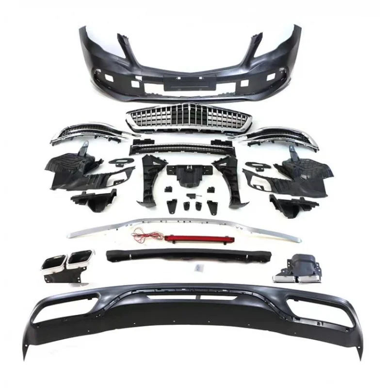 Suitable Body Kit for 06-09 Mercedes Benz R-class W251 Front and Rear Bumper Modification, 10-17 Large Surround Grille Acces