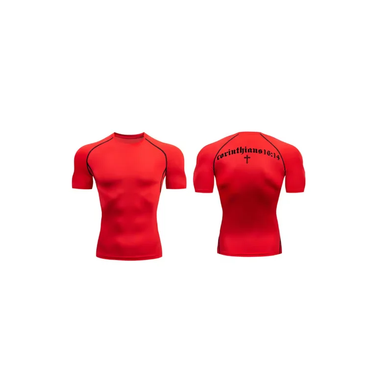 

Compression Tshirt Men Fitness Tight Long Sleeve Sport T shirt Training Jogging Shirts Gym Sportswear Quick Dry