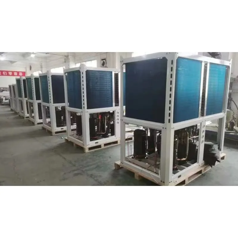 80 kW High Temp Heat Pump 80 Degree Air to Water Source Metal Housing Electric Power High Efficiency for Outdoor & Hotel Use