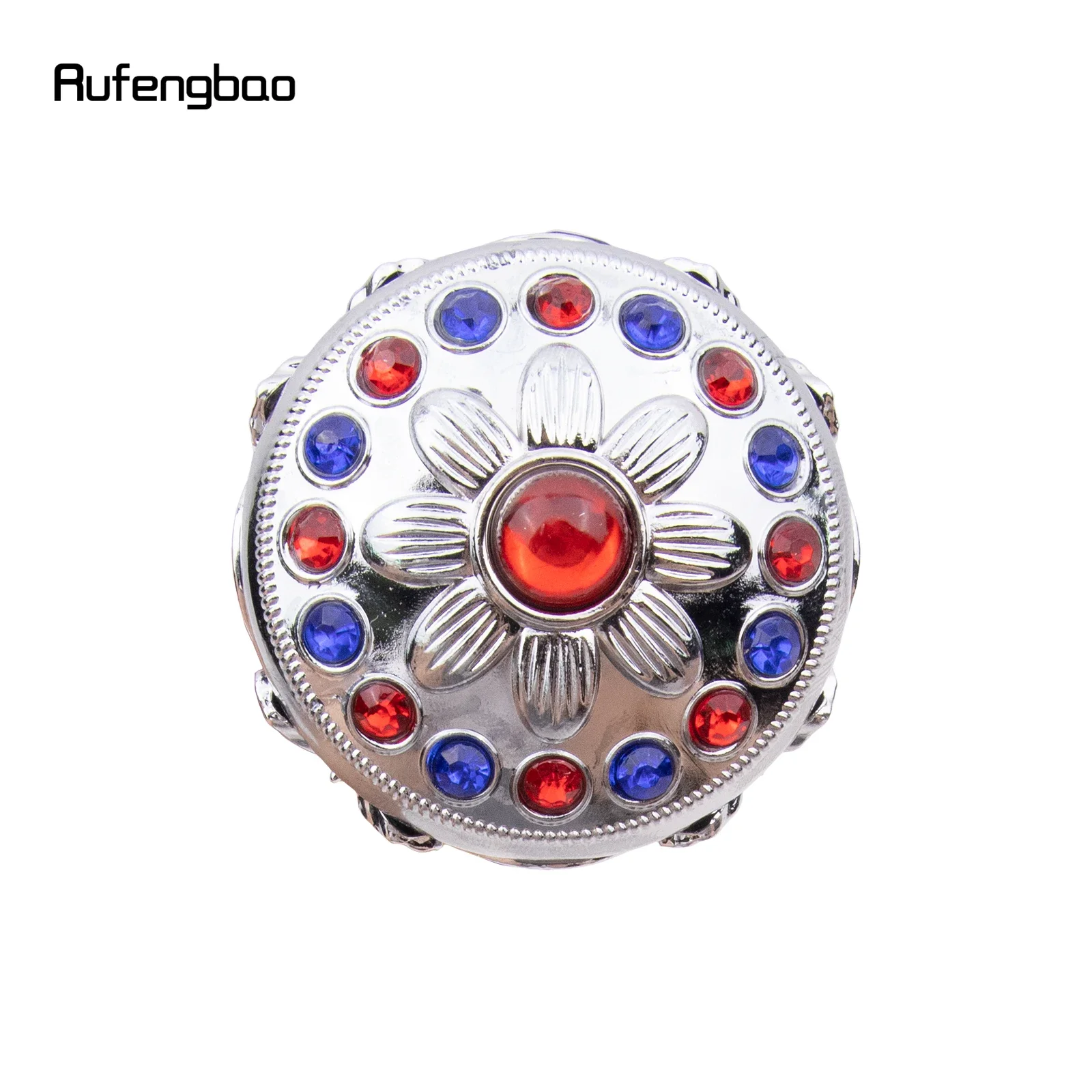 Weiß Rot Blau Blume Ball Mode Gehstock Dekorative Stick Cospaly Vintage Party Leistung bühne Cane 91 cm