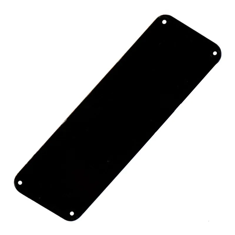 Plastic Cavity Cover Back Plate Wiring BackPlate For Bass Guitar Replacement Parts Black Accessories