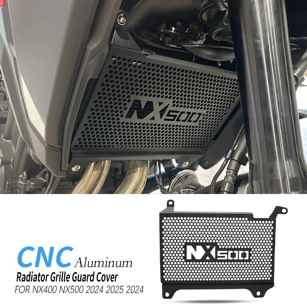 

Motorcycle NX400 NX500 Radiator Guard Protection Grille Cover Grill Protector For HONDA NX 500 NX 400 2024 2025 2026 Accessories