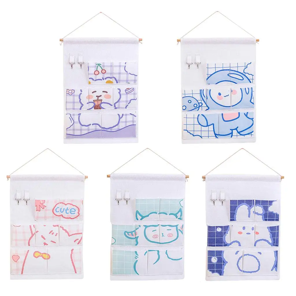 Christmas Advent Calendar with Pockets Hanging Hanging Bag Xmas Decorations