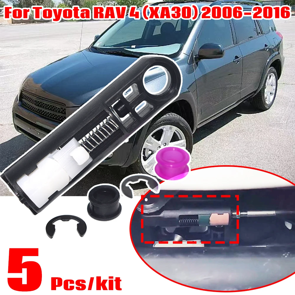 

5Pc AT Gearbox Shift Cable Linkage Bushing For Toyota RAV4 (XA30) 2006-2016 Gear Shifter Selector End Rod Connect Transmission