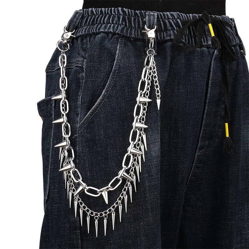 

2024 New Stud Waist Chain Men's Jewelry Punk Party Gift