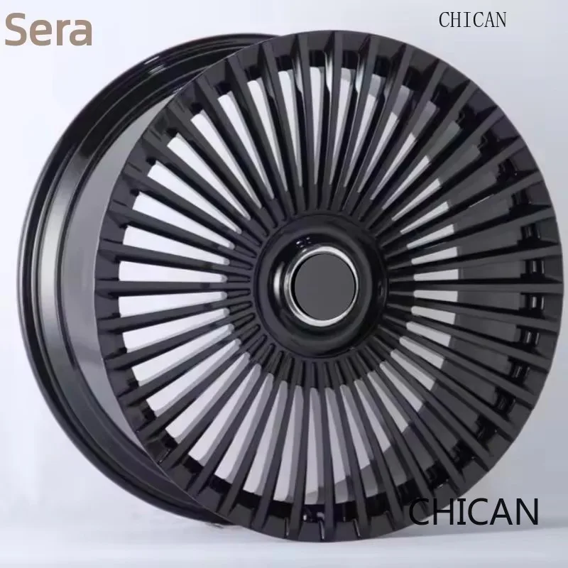 

【2026】CHICAN Gloss Black Forged Wheels 5x112 19-23 Inch Multi Spoke Fit S680 GLS Rims