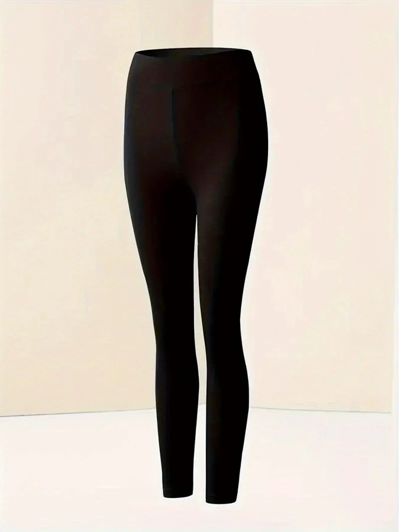 Women\'s seamless solid warm underwear,  comfortable slim fit elastic tight pantsWomen\'s seamless solid warm underwear
