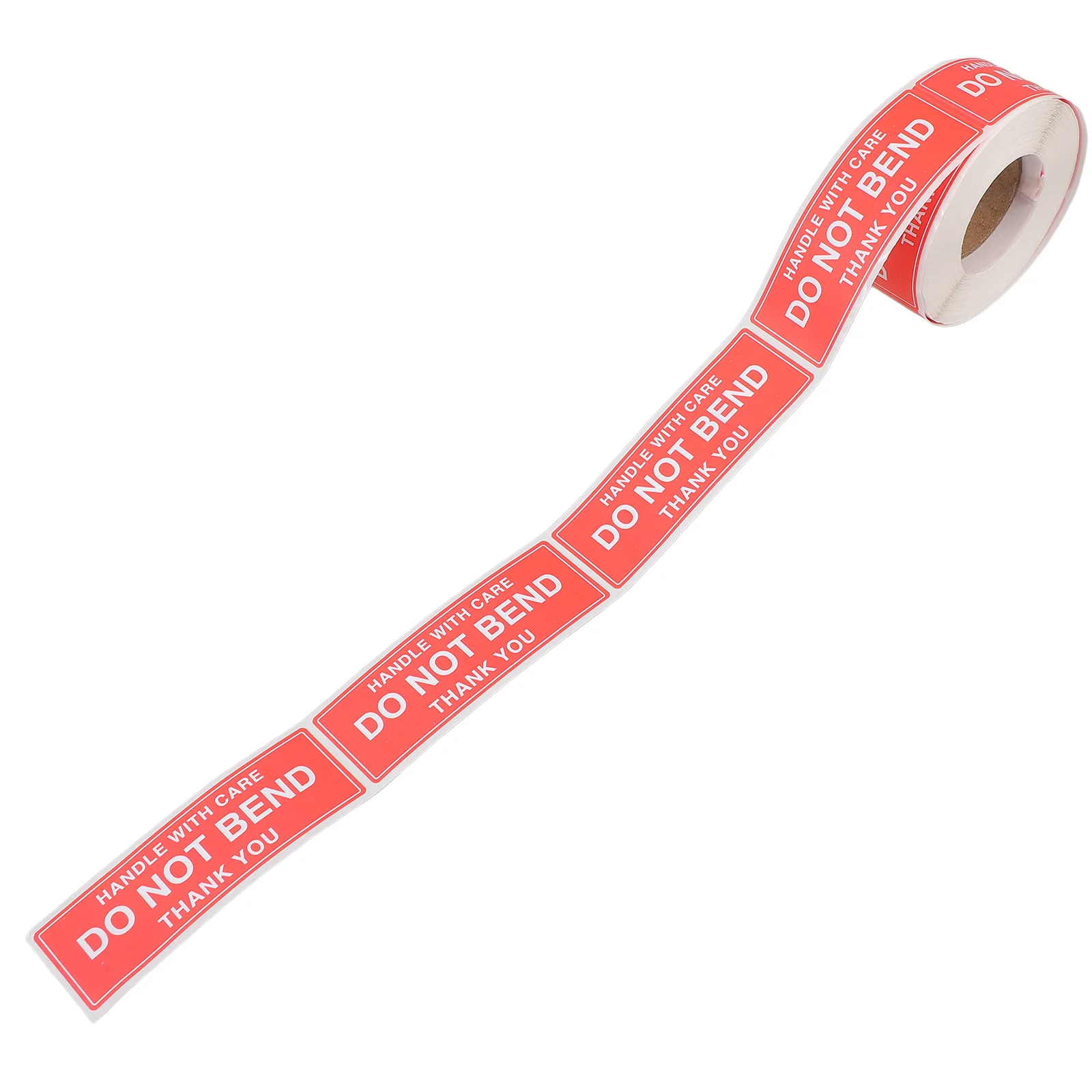 Shipping Warning Stickers 1 Roll Handle with Care Label Self Adhesive Do Not Bend Decals for Envelopes Packages Storage