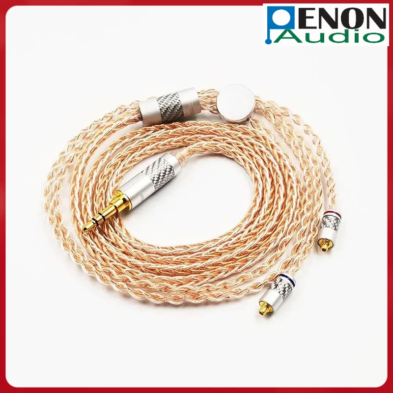 

Penon CS819 OCC и посеребренный смешанный плетеный HiFi наушники для меломанов сменный кабель, обновленный кабель IEM