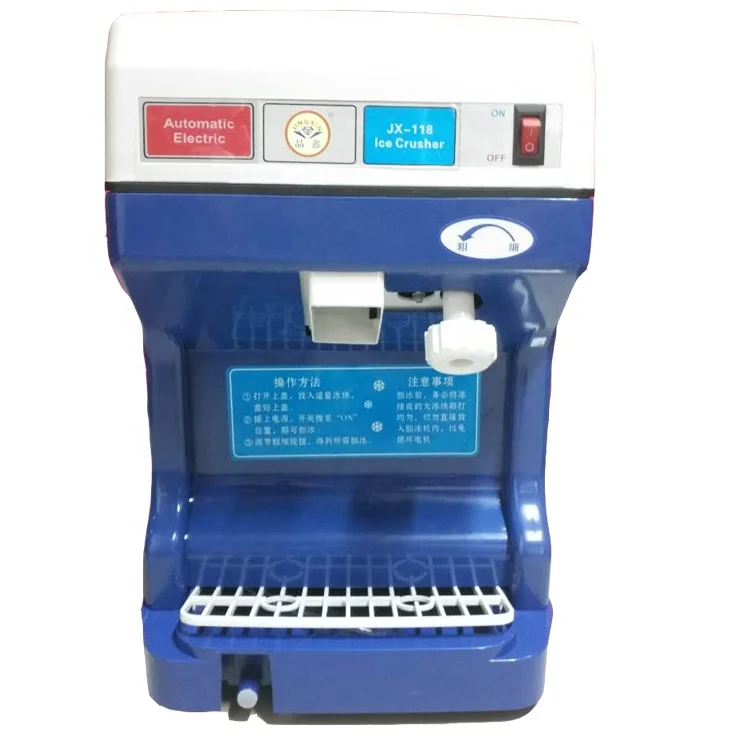 Broken sand ice / snow ice crusher machine ice cube shaving machine