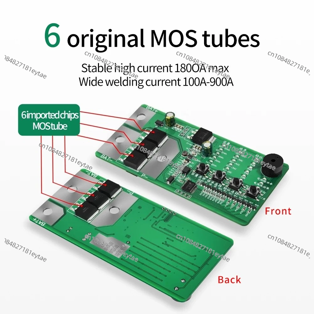 Lithium Battery MOS Control Board Complete Accessories for Spot Welding Machine