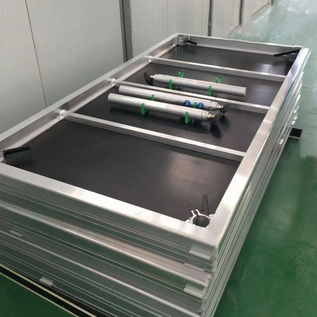 【Durable Using】Mobile Waterproof Aluminum Alloy Foldable Square Modular Portable TUV Certified Stage Platform Adjustable Height
